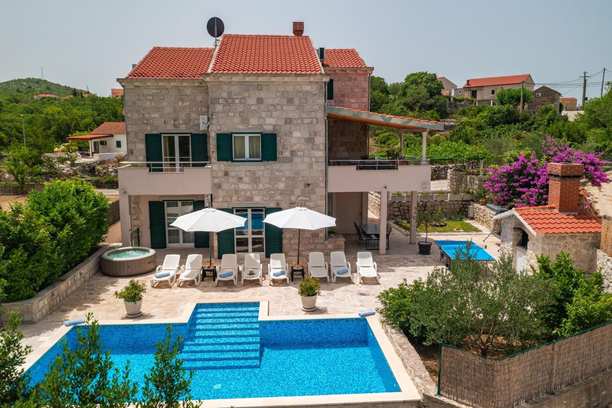 Villa Petmat - With Private Pool And 6 Bedrooms Ντουμπρόβνικ Εξωτερικό φωτογραφία