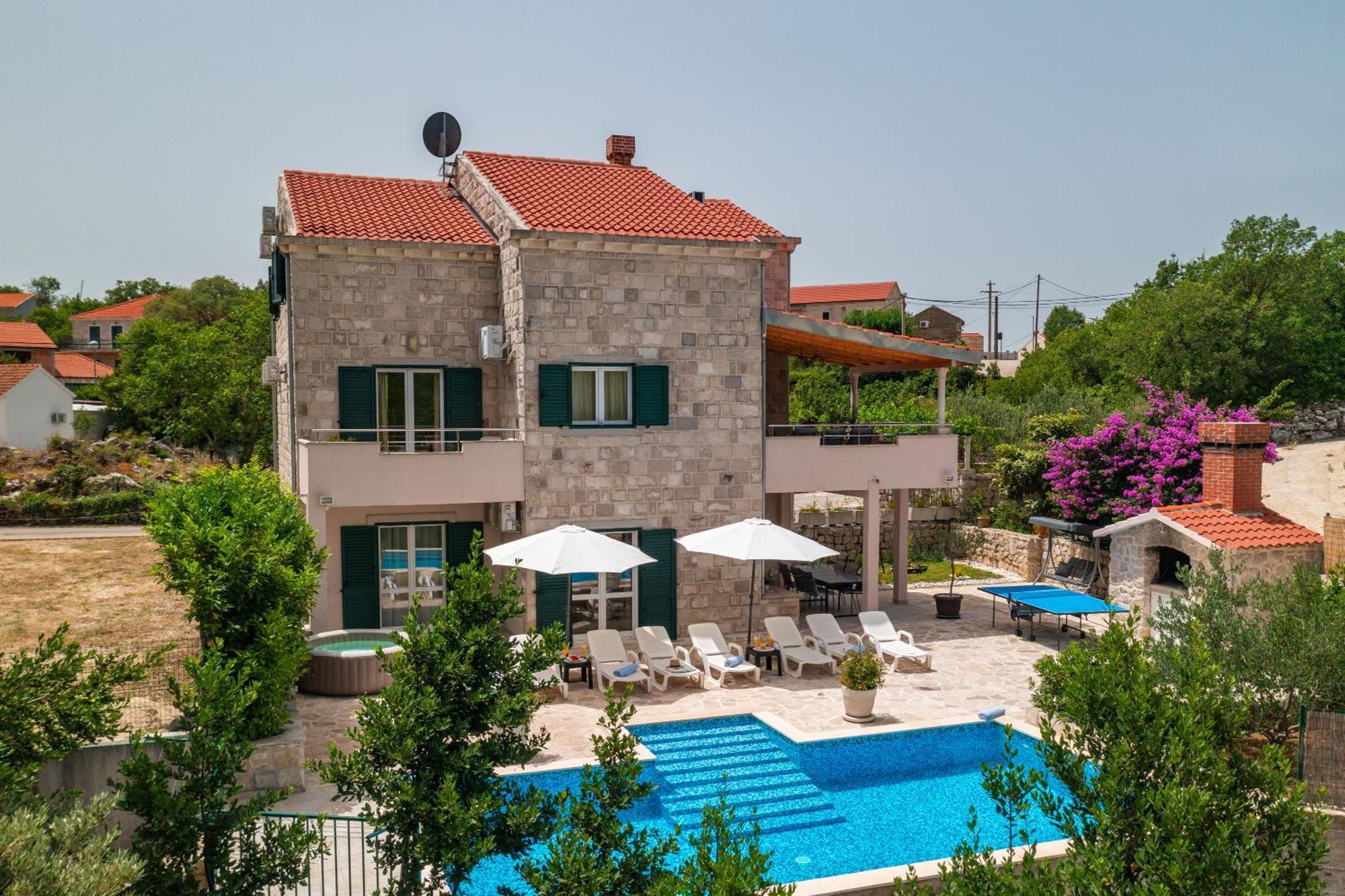 Villa Petmat - With Private Pool And 6 Bedrooms Ντουμπρόβνικ Εξωτερικό φωτογραφία